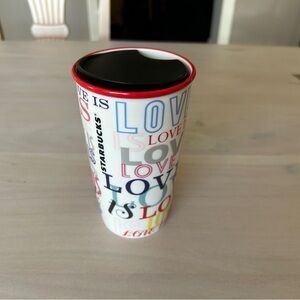 Starbucks “Love Is” Travel Mug